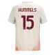 AS Roma Mats Hummels #15 Replike Gostujuci Dres 2024-25 Kratak Rukav